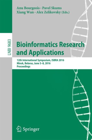 Imagen de portada: Bioinformatics Research and Applications 9783319387819