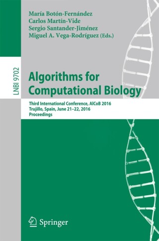 Cover image: Algorithms for Computational Biology 9783319388267