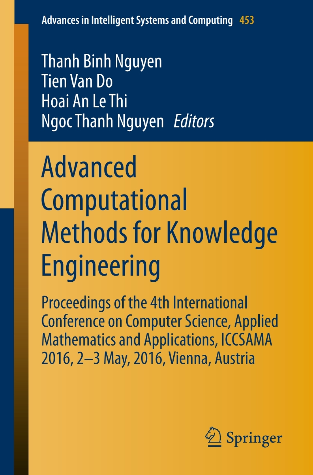 Advanced Computational Methods for Knowledge Engineering (eBook)