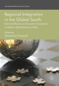 表紙画像: Regional Integration in the Global South 9783319388946