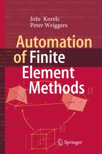 Imagen de portada: Automation of Finite Element Methods 9783319390031