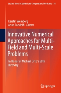 Cover image: Innovative Numerical Approaches for Multi-Field and Multi-Scale Problems 9783319390215