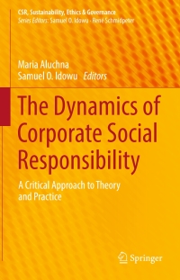 Cover image: The Dynamics of Corporate Social Responsibility 9783319390888