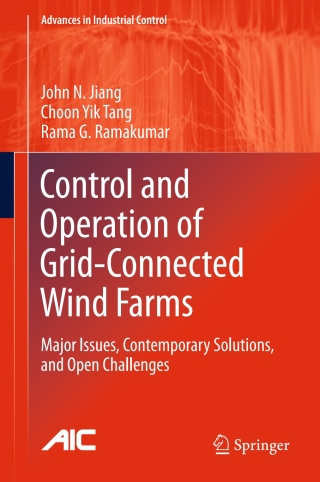 Immagine di copertina: Control and Operation of Grid-Connected Wind Farms 9783319391335