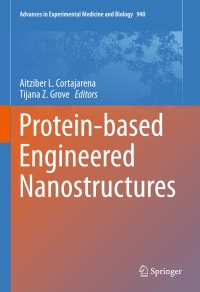 Cover image: Protein-based Engineered Nanostructures 9783319391946