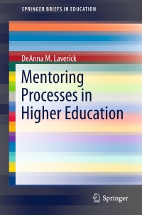 Cover image: Mentoring Processes in Higher Education 9783319392158