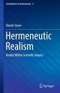 Cover image: Hermeneutic Realism 9783319392875