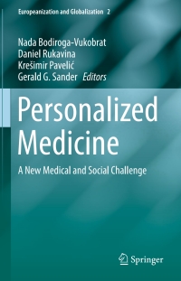 Cover image: Personalized Medicine 9783319393476