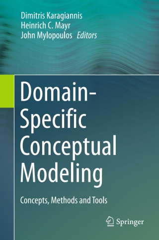 Imagen de portada: Domain-Specific Conceptual Modeling 9783319394169