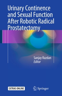 Cover image: Urinary Continence and Sexual Function After Robotic Radical Prostatectomy 9783319394466