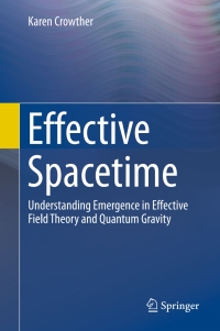 Cover image: Effective Spacetime 9783319395067