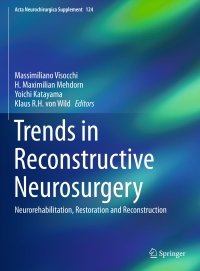 Cover image: Trends in Reconstructive Neurosurgery 9783319395456