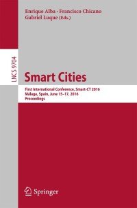 Cover image: Smart Cities 9783319395944