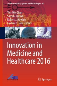 Imagen de portada: Innovation in Medicine and Healthcare 2016 9783319396866