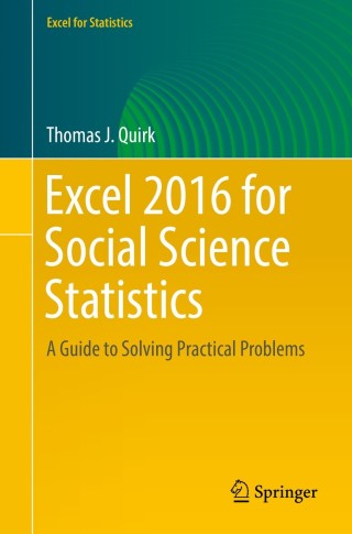 表紙画像: Excel 2016 for Social Science Statistics 9783319397108