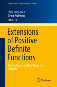 صورة الغلاف: Extensions of Positive Definite Functions 9783319397795