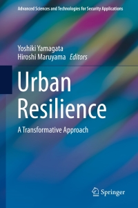 صورة الغلاف: Urban Resilience 9783319398105