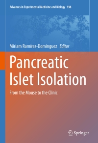 Imagen de portada: Pancreatic Islet Isolation 9783319398228