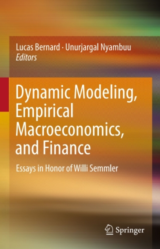 Immagine di copertina: Dynamic Modeling, Empirical Macroeconomics, and Finance 9783319398853