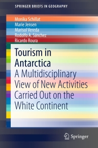 Cover image: Tourism in Antarctica 9783319399126