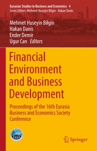 表紙画像: Financial Environment and Business Development 9783319399188