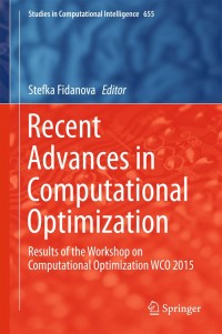 Cover image: Recent Advances in Computational Optimization 9783319401317