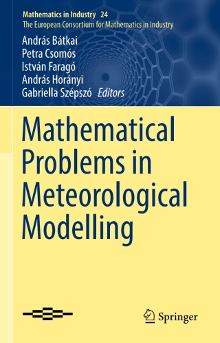 Omslagafbeelding: Mathematical Problems in Meteorological Modelling 9783319401553