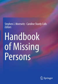 Cover image: Handbook of Missing Persons 9783319401973