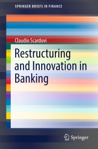 Cover image: Restructuring and Innovation in Banking 9783319402031