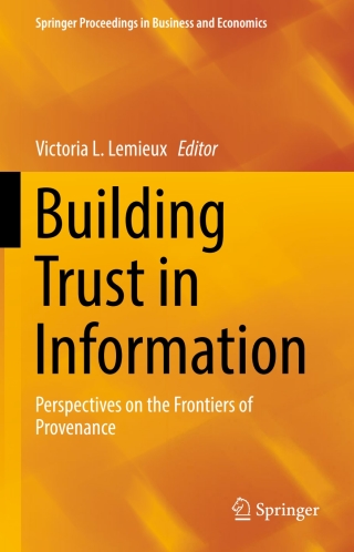 Immagine di copertina: Building Trust in Information 9783319402253