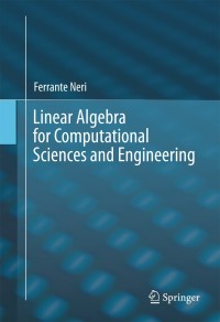Cover image: Linear Algebra for Computational Sciences and Engineering 9783319403397