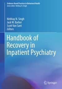 Cover image: Handbook of Recovery in Inpatient Psychiatry 9783319405353