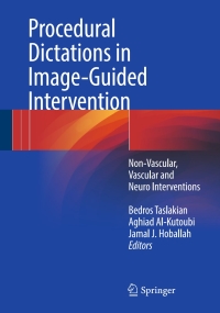 Titelbild: Procedural Dictations in Image-Guided Intervention 9783319408439