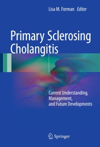 Cover image: Primary Sclerosing Cholangitis 9783319409061