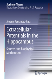 Cover image: Extracellular Potentials in the Hippocampus 9783319410388