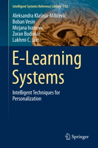 Cover image: E-Learning Systems 9783319411613