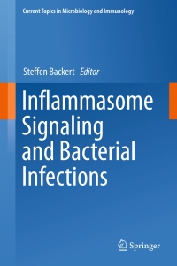Omslagafbeelding: Inflammasome Signaling and Bacterial Infections 9783319411705