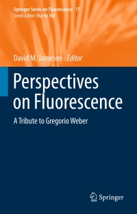 Cover image: Perspectives on Fluorescence 9783319413266
