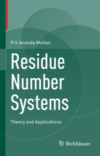 Imagen de portada: Residue Number Systems 9783319413839