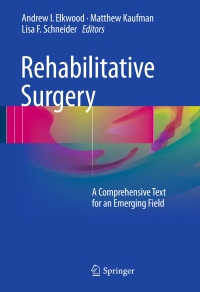 Titelbild: Rehabilitative Surgery 9783319414041