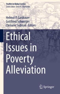 Cover image: Ethical Issues in Poverty Alleviation 9783319414287