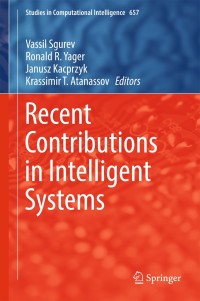 Immagine di copertina: Recent Contributions in Intelligent Systems 9783319414379