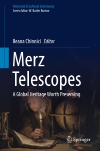 Cover image: Merz Telescopes 9783319414850