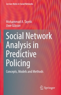 Cover image: Social Network Analysis in Predictive Policing 9783319414911