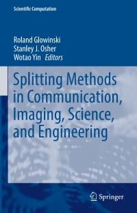 Titelbild: Splitting Methods in Communication, Imaging, Science, and Engineering 9783319415871