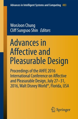 Imagen de portada: Advances in Affective and Pleasurable Design 9783319416601