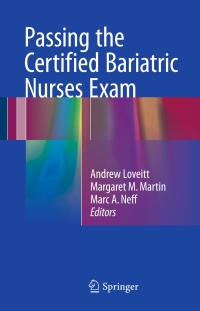Imagen de portada: Passing the Certified Bariatric Nurses Exam 9783319417028