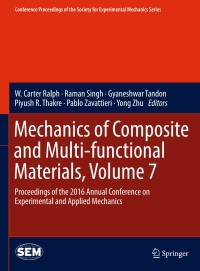 Titelbild: Mechanics of Composite and Multi-functional Materials, Volume 7 9783319417653