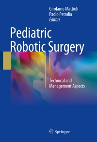 Omslagafbeelding: Pediatric Robotic Surgery 9783319418629