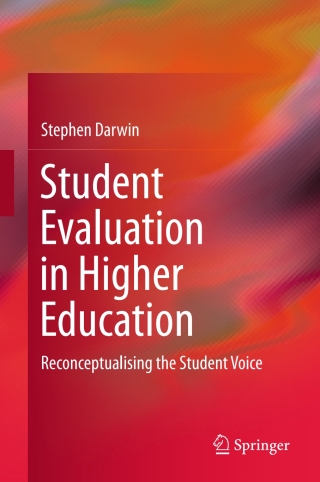 Cover image: Student Evaluation in Higher Education 9783319418926